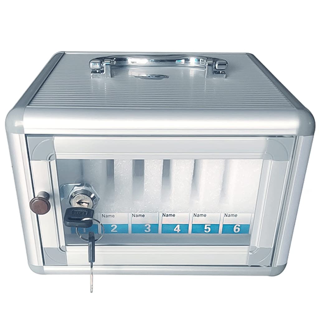 Caja de Almacenamiento para teléfono móvil Soporte acrílico para teléfono móvil Caja de Almacenamiento de Escritorio Armario de Almacenamiento de Pared de Gran Capacidad nizador Port