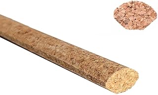 Korksockelleiste Fußleiste aus Kork Dehnungsfuge verschiedene Größen Korkleiste (LB1/8)