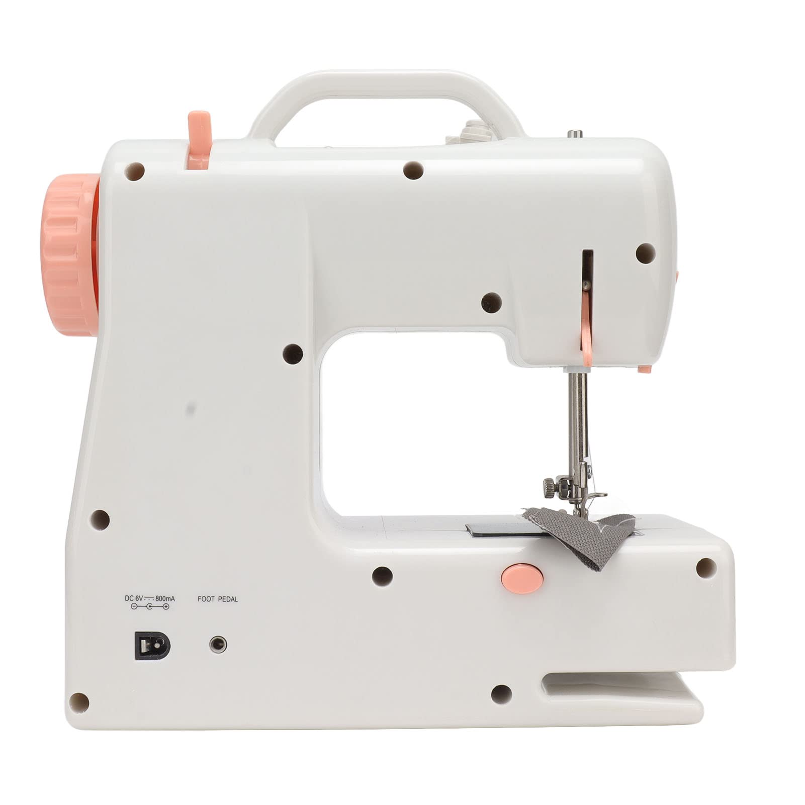 Mini Macchina da Cucire Portatile ABS AC DC 4 AA Alimentata (Spina europea 220 V)