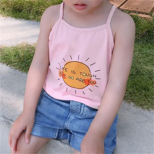 Tops da moda para meninas adolescentes, regata de verão para meninas, mistura de algodão, roupa ínti