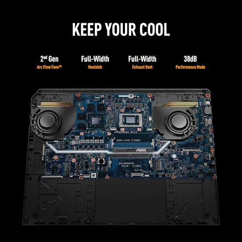 Image of ASUS TUF A16 RTX 5060 Gaming Laptop, 16 inch FHD+ 165Hz Display, AMD Ryzen 7 260 (Beats Intel i7-14700), NVIDIA RTX 5060, 32GB DDR5 RAM, 1TB SSD, RGB Backlit KB, RJ-45, Bundle with PCO Laptop Cooler
