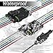 maierke 1008PCS 63 Sets Waterproof Automotive Electrical Connectors Waterproof Wire Connectors Automotive Replacement Ignition Plug Connectors 1/2/3/4/5/6 Pin with Ratcheting Crimper Pliers