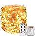 Produktbild Lichterkette Batterie GREEMPIRE 200 LEDs Lichterkette Außen IP65 Wasserdicht 20m Kupfer Drahtlichterkette Timer 8 Modi Lichterkette für Garten Zimmer Hochzeit Party Weihnachten (Warmweiß)