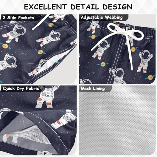 CHIFIGNO Boys' Swim Trunks Toddler Boy Swimsuit Toddler Swimwear Beach Swim Shorts Summer Quick Dry Board Shorts3