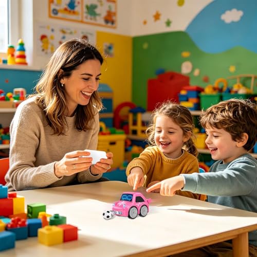 Voiture télécommandée évitement d'obstacles pour occuper les enfants sans écran