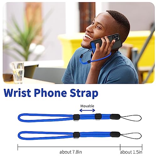 Cell Phone Lanyard 2 Pcs-1 Pcs 30"(Neck Strap×1)+8"(Wrist Strap×1) Black - Photo 59 sur 115