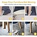 Yomozone Double Sided Tape Heavy Duty, Multipurpose Removable Adhesive Transparent Grip Mounting Tape, Washable Strong Sticky Nano Tape for Wall Carpet Photo Frame Poster Car Décor—17 FT