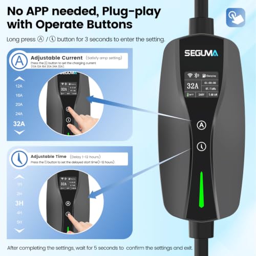 SEGUMA Level 2 EV Charger for Tesla
