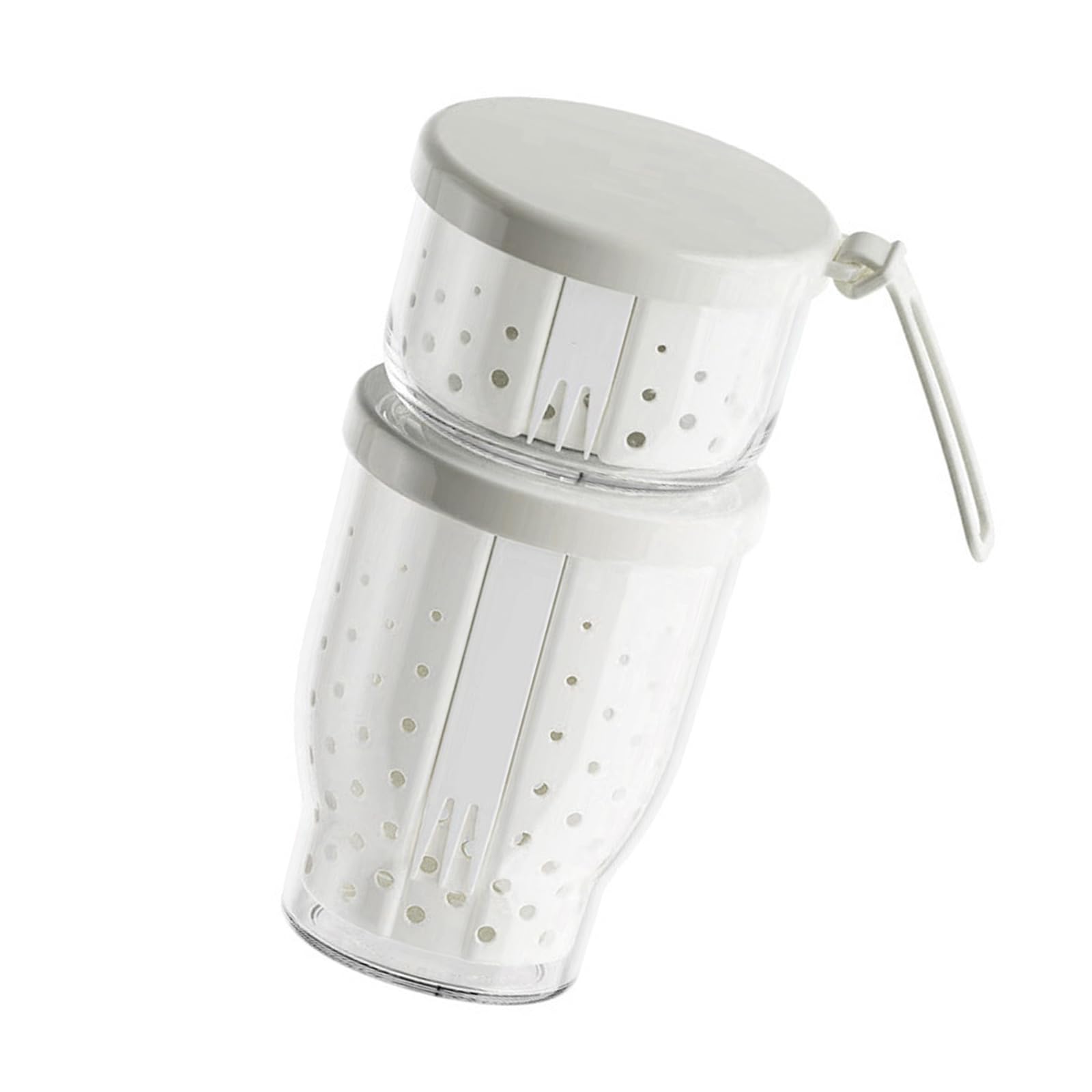 Tsophreniq Salad Shaker with Innovative Drainages Systems Prevents Fruits Great for Lunch Preps Workouts and Picnics Recyclable Treat Cup
