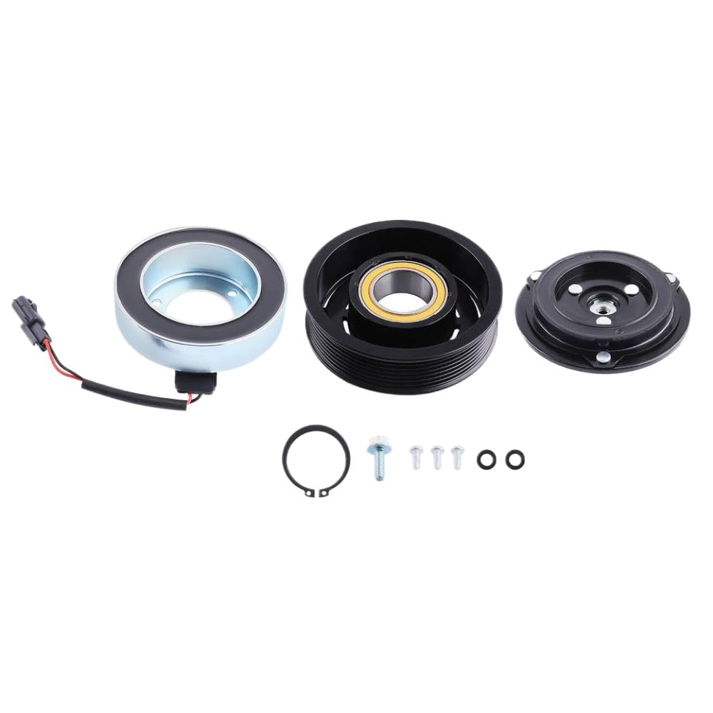 Aruwswoce Onecolor Aluminum A/C Compressor Clutch Kit For 3.5L Engines Compatible With 2011-2012 Models Oe Number 92600Jp01c