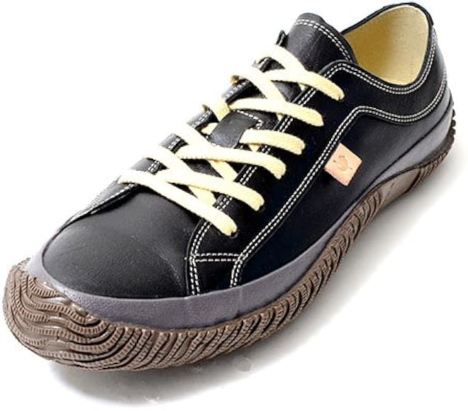 Amazon | [スピングルムーブ] スニーカー SPM110 ブラック レザー