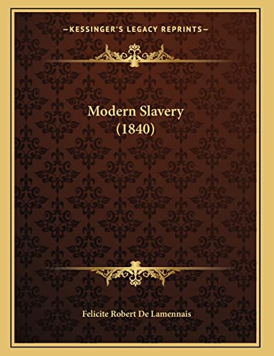 Modern Slavery (1840)