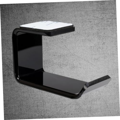 OSALADI 2 Unidades suporte em forma l suporte headset mesa Suporte para headset mesa rack fone ouvid