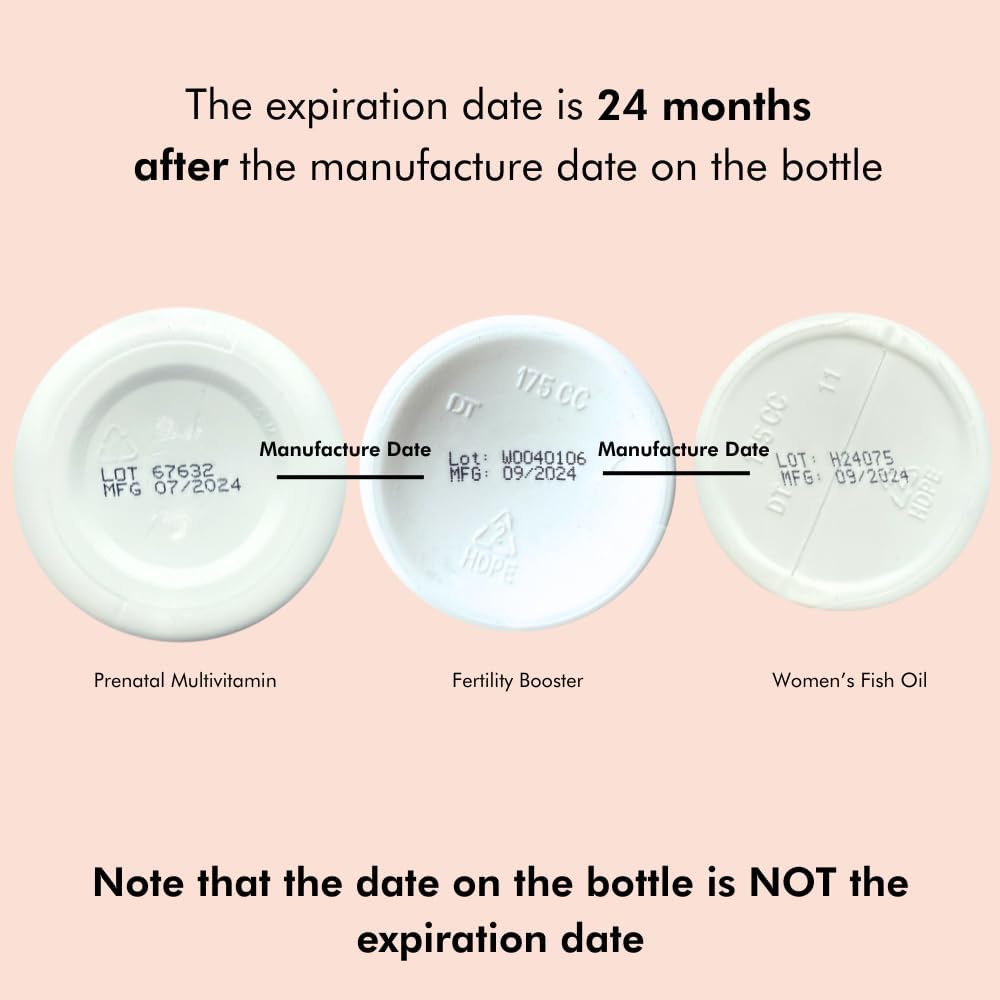 FullWell Fertility Trio | Prenatal Vitamin Lemon + DHA & Fertility Booster | Choline, Folate, Omega 3, Coq10, NAC, 26+ Vital Nutrients | Dietitian-formulated, Non-GMO, 3rd Party Tested, 30 Servings - Image 10