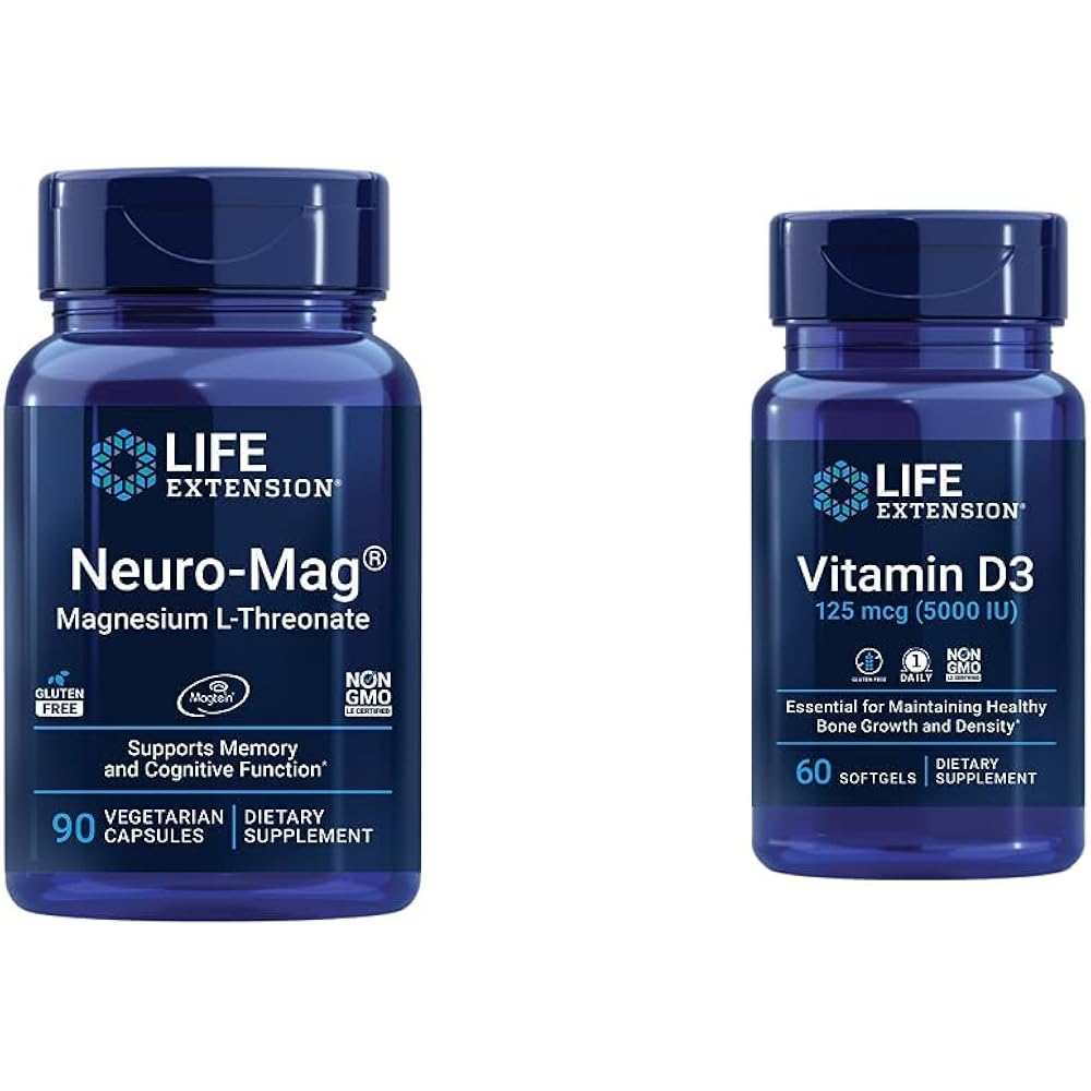 9/mo Finance Life Extension Neuromag Magnesium Lthreonate and