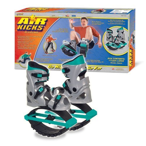 Image of Geospace Air Kicks Bouncing Running Boots - Use for Zumba, Exercise, Workout, Running or Fun Indoor & Outdoor All Season Active Play