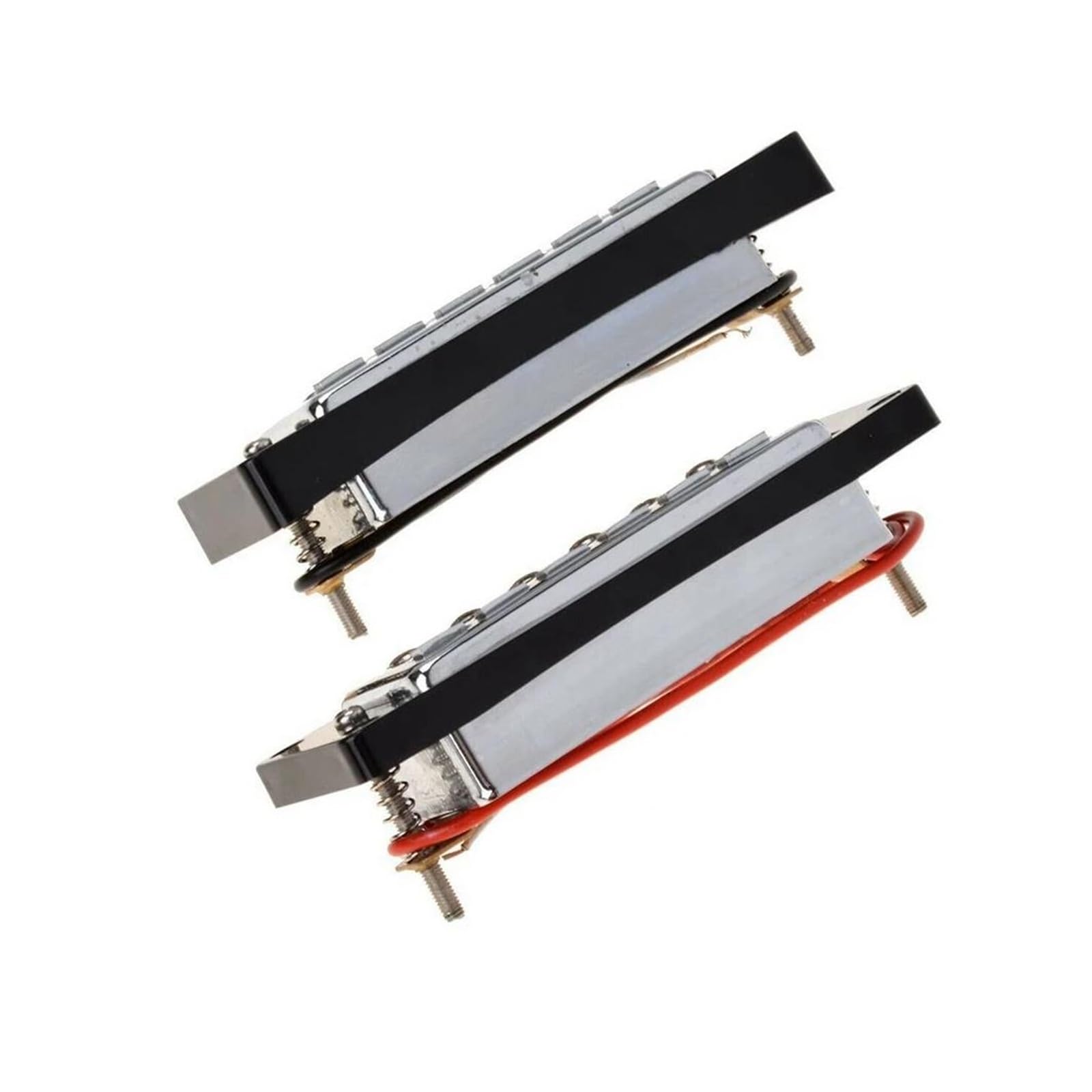 I Mini Pickup Humbucker A Sei Corde Includono Un Ponte E Un Manico Per Chitarre Acustiche Elettriche Cromate