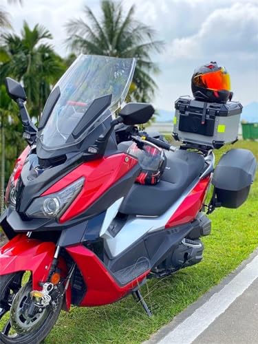 Porte-bagages arrière moto SYM Cruisym 300 résoud le manque place bagage