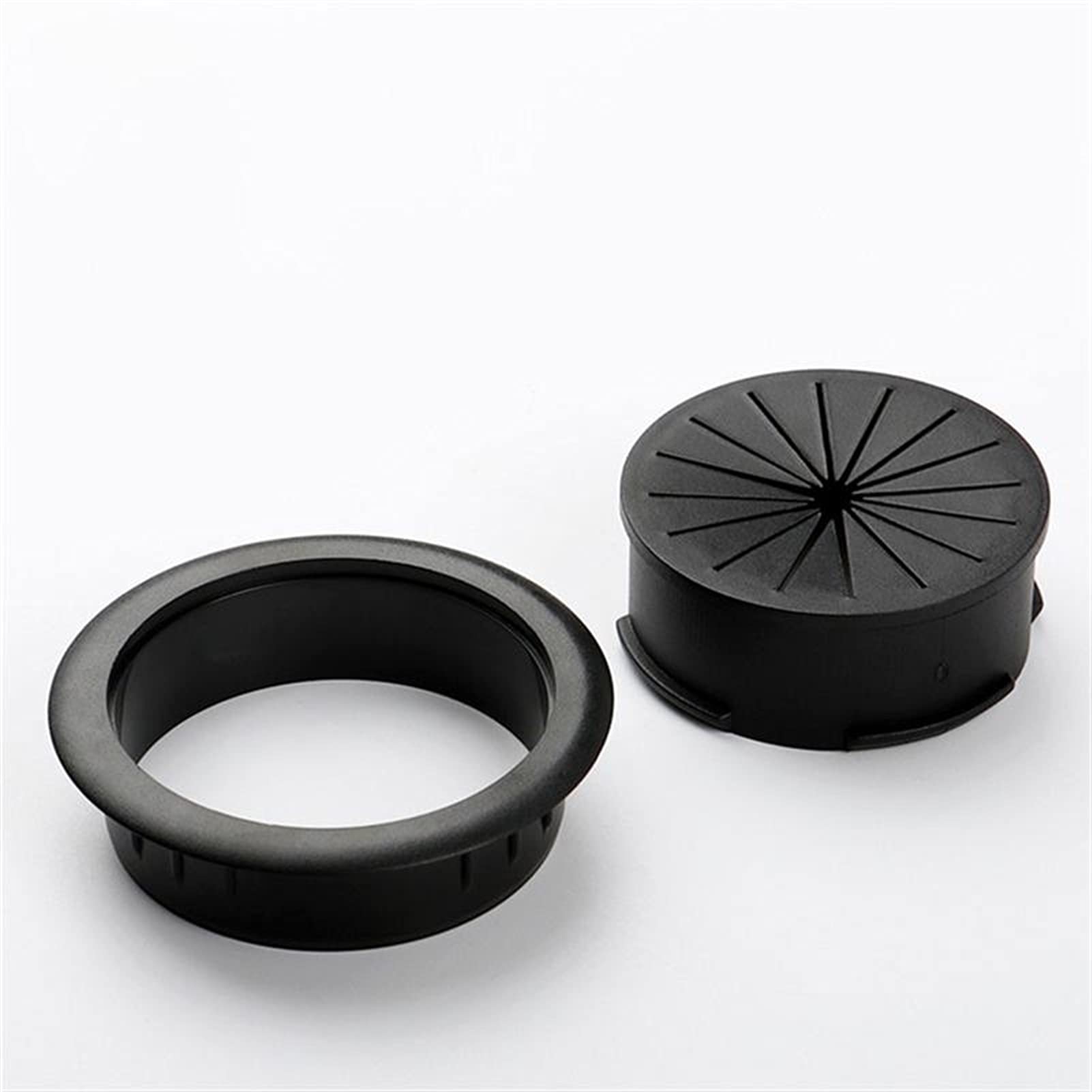 Przelotka na biurko, 12 szt. kabel komputer stancjonarny pokrywa otworu organizatorzy(Black)