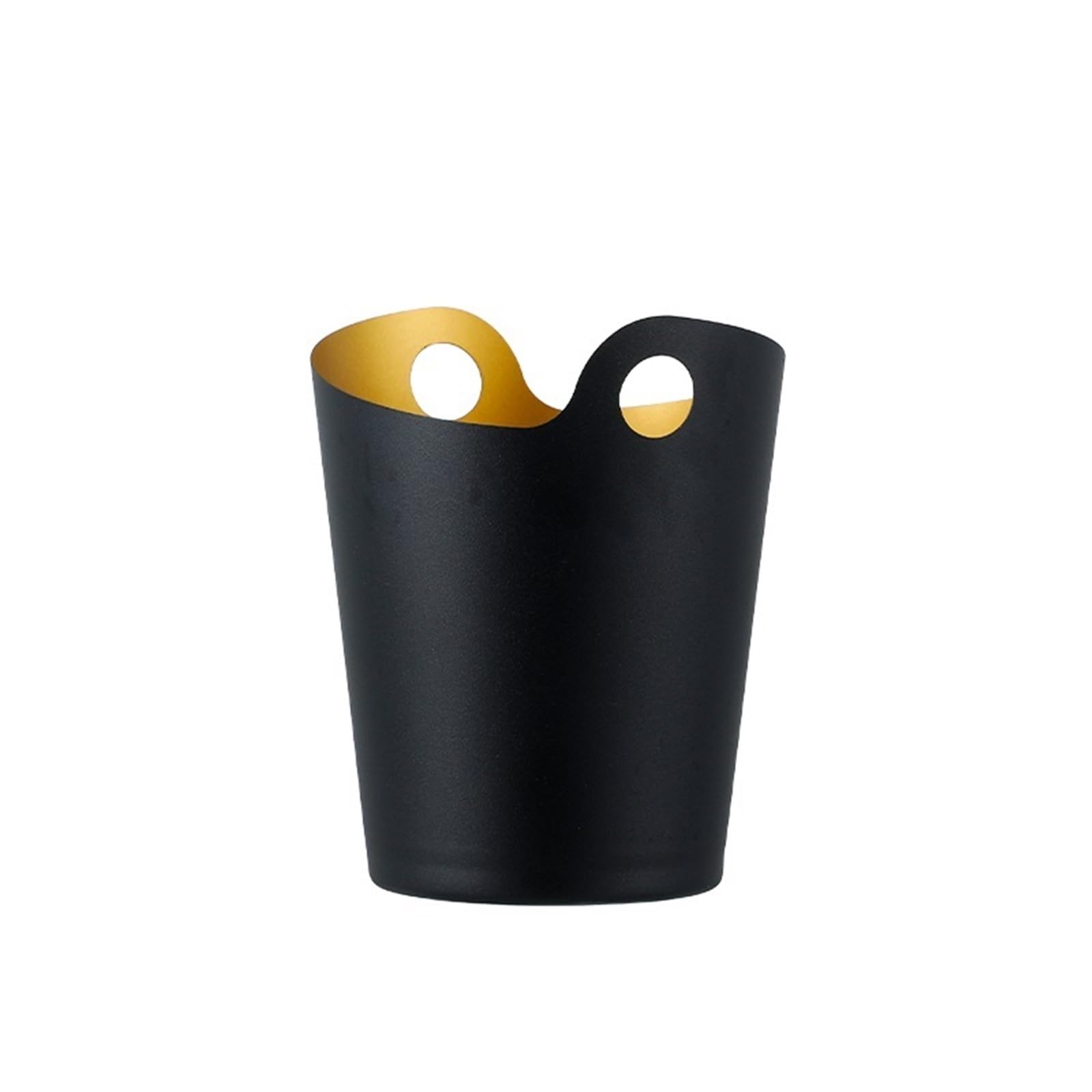 Lijiaxiuyc-101 ice bucket Stainless Steel Ice Bucket With Carrying Handle For Wine Champagne Beer KTV Clubs Bar Parties champagne bucket(Black)