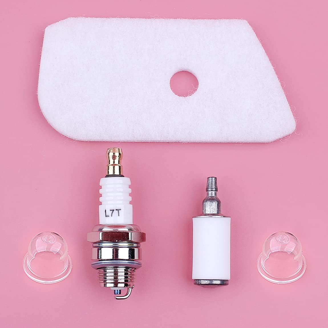 Air Filter Fuel Filter SK Plug Kit Compatible with HA 128C 128L 128LDX 128DJX 125C 125L 124C 124L String Trimmer Replacement Parts