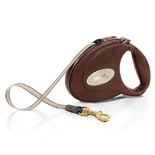 flexi Flexibles Lederband, M, braun