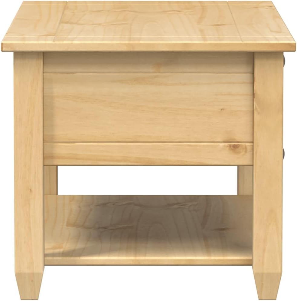 vidaXL Coffee Table Honey