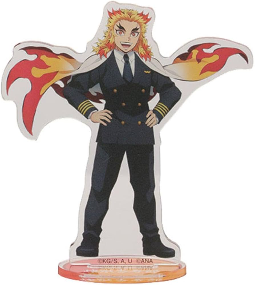 Amazon.co.jp: ANA煉獄杏寿郎 じぇっと アクリルスタンドセットセット