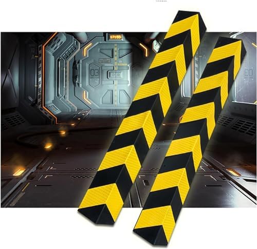 Garage Corner Protector - Heavy-Duty Rubber Column Guard, Car Parking Stopper & Corner Shield, Durable Vehicle Protection for Home & Commercial Use, Parking Aid Solution