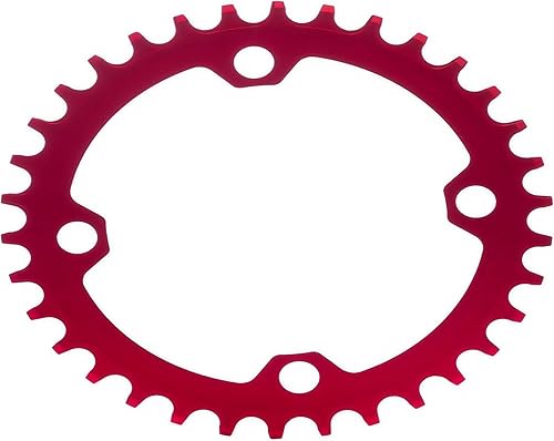 Miniatura 28 de YBEKI Plato de 104BCD redondo ovalado, estrecho, ancho, para bicicleta de montaña de 8, 9, 10, 11 velocidades, bicicleta de montaña, BMX, 30T, 32T