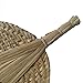 XVBGTRW Hand-woven Fan, Cattail Leaf Woven, Old-fashioned, Long-handled