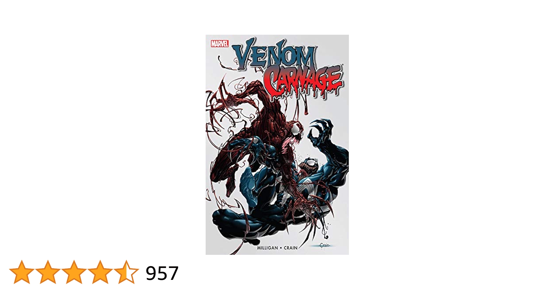 Venom vs Carnage #1-4 全巻セット