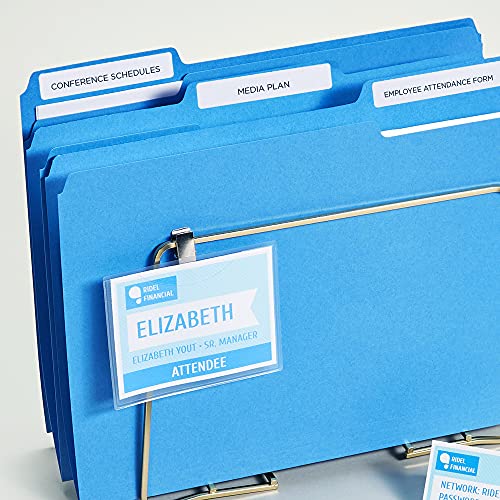 Avery File Folder Labels, 6667 X 3.4375", White, Pack Of 150 (08593) #TOP1