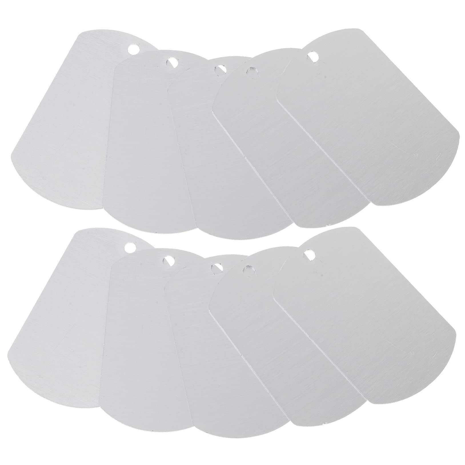 Kisangel 4 Set Medagliette Per Animali Domestici Targhette Id Per Conigli E Pet Leggere E Resistente Facili Da Indossare Personalizzabili Per Animali Smarriti 20 Pezzi*4