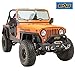 EAG Stubby Front Bumper with LED Lights and Multiple ABS Light Surrounds Fit for 76-86 Wrangler CJ