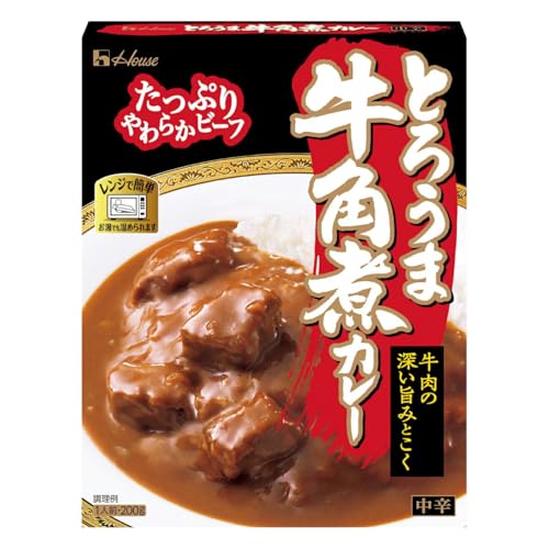 カレー レトルト ハウス とろうま牛角煮カレー 中辛 10個 [翔栄通商 愛知県 江南市 ko23btu570039]