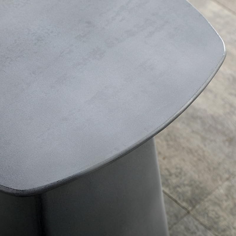 Sofa Narrow Bedside Table Movable Cement Coffee Table Creative Living Room Modern Art Ornaments Simple Square Table Sofas for Living Room