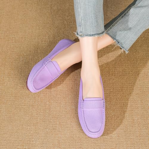 Image of feabtonbd Loafers for Women Comfortable Breathable ShoeCasual Slip On Womens Driving Flats Shoes
