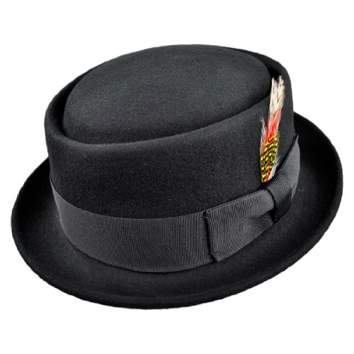 Jaxon Black Crushable Pork Pie (X-Large, Black)