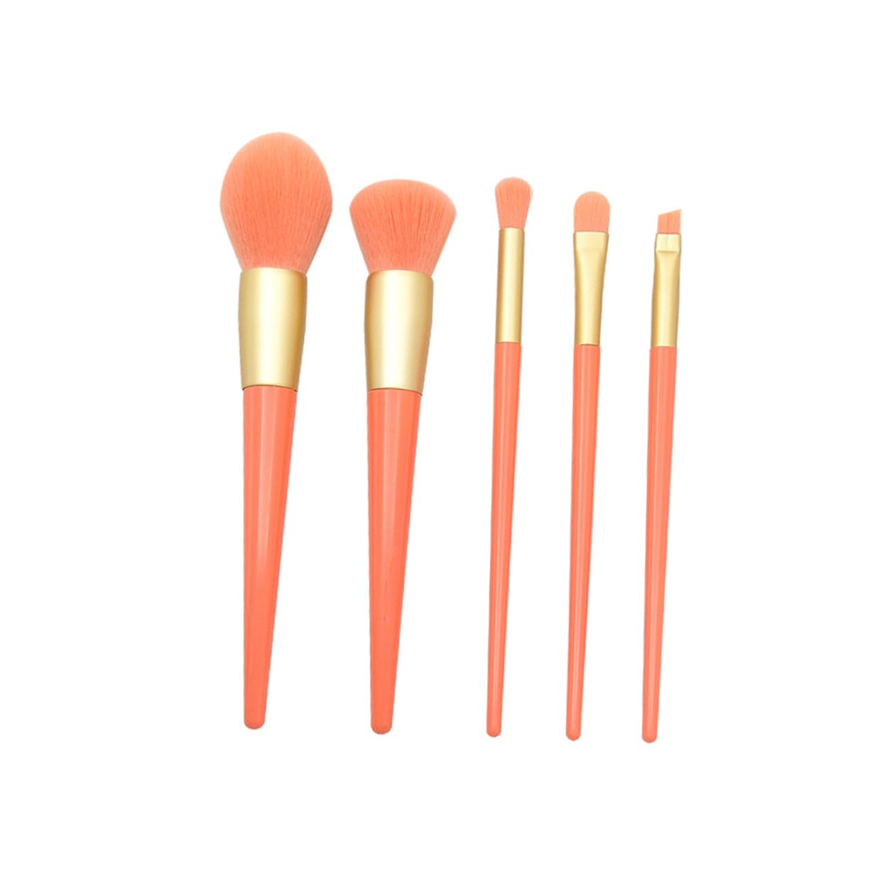 DOITOOL Juego De 15 Brochas De Maquillaje Con Mango De Plástico Portátil Para Una Fácil Aplicación.