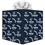 Memphis Grizzlies Flat Wrapping Paper