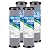 1 Micron 2.5" x 10" Whole House CTO Carbon Water Filter Cartridge Replacement for Countertop System, Dupont WFPFC8002, WFPFC9001, FXWTC, SCWH-5, WHEF-WHWC, WHCF-WHWC, AMZN-SCWH-5, 4Pack