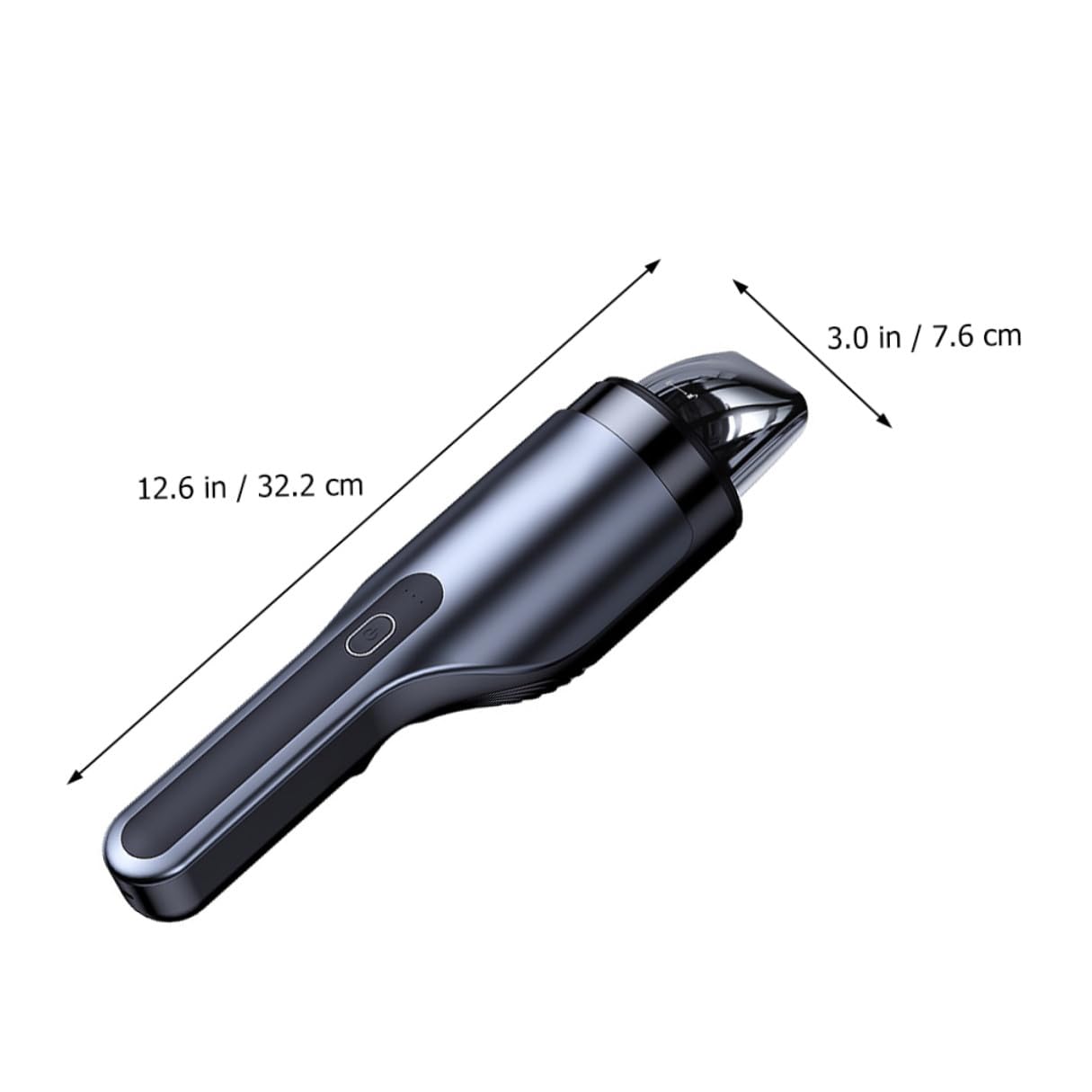 Aspirapolvere Portatile Ricaricabile Usb senza Fili per Auto Leggero in Abs Batteria 2000mah per Pulizia Veloce e Pratica in Auto e Casa
