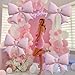 4Pcs Giant Pink Bow Balloons 38Inch/coquette Birthday Party Supplies/Pink Bachelorette Bridal Engagement Wedding Anniversary Supplies for Women/Valentine's Day Decor
