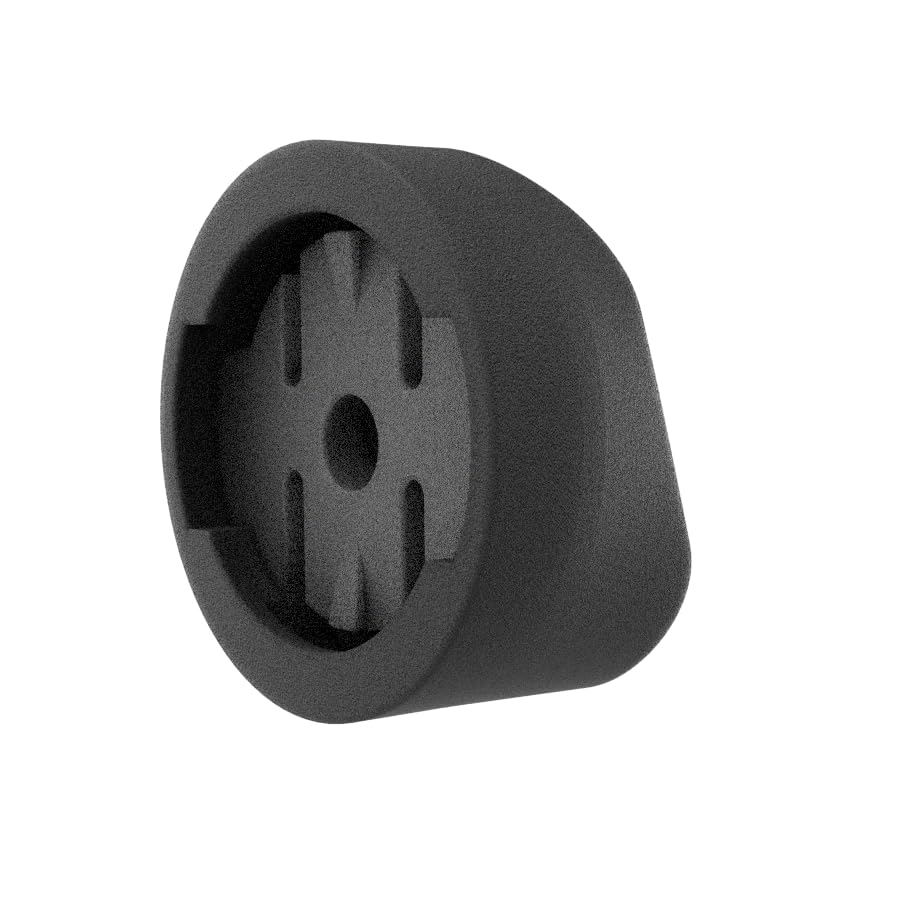 Support Pour Tige De Selle Vélo - Compatible Garmin Varia 515, Feux Arrière - Fixation Vis Ou Collier - Impression 3D Carbone
