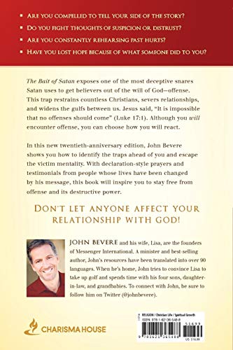 The Bait Of Satan, 20Th Anniversary Edition: Living Free From The Deadly Trap Of Offense #TOP1