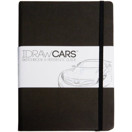 IDRAW Cars Sketchbook and Reference Guide, Black