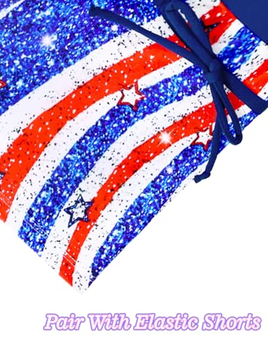 Image of Girls Swimsuits 2 Piece Summer Boyshort Bathing Suit Rash Guard Swimwear for Kids Child Beach with Sun Protection