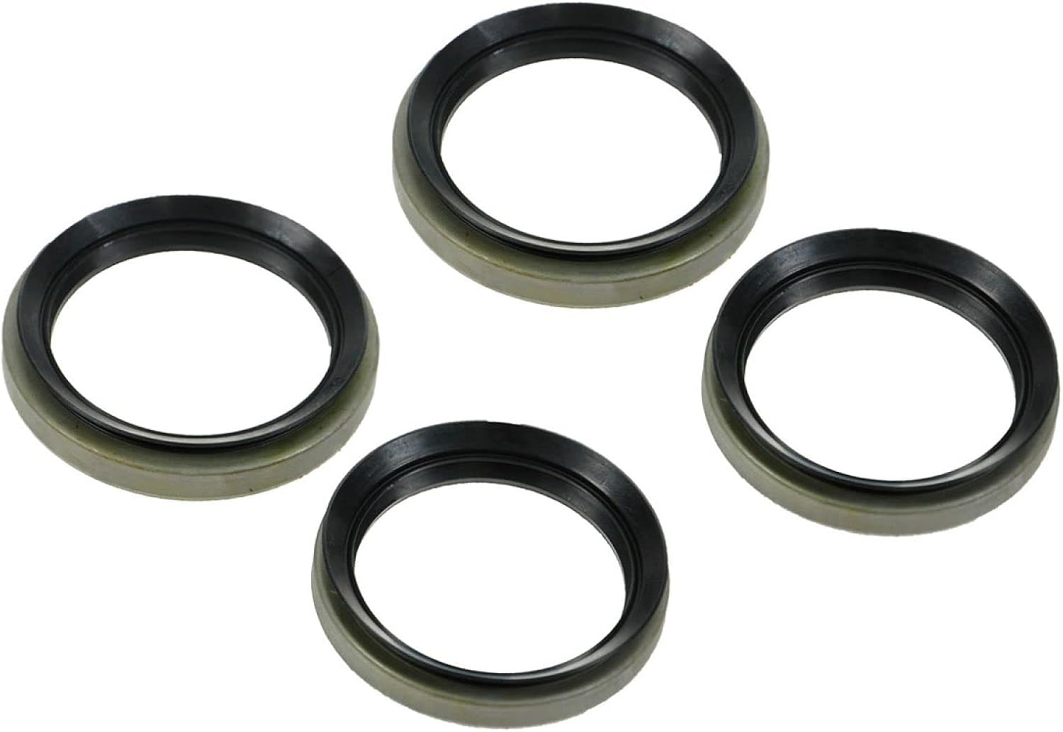 TRQ Front Left and Right Wheel Bearing and Hub Assembly Kit 2 Piece Compatible with 98-02 Chevrolet Prizm 93-97 Geo 93-02 Toyota Corolla Without ABS Brakes Models