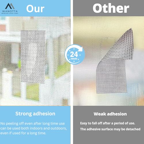 Image of Strong Adhesive Mosquito Net Repair Tape, Waterproof Mosquito Net Tape Roll For Mesh Screen, Window & Door Patch With 2 Tissue tablet [Tape Size 200cm x 5cm]